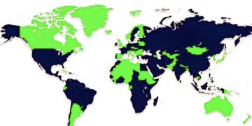 Top 1% vs Bottom 80%: World Wealth Map