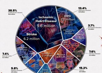 Top 25 Causes Of Death Worldwide