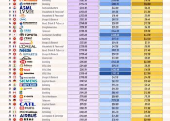 The 50 Largest Companies Outside the U.S. in 2025