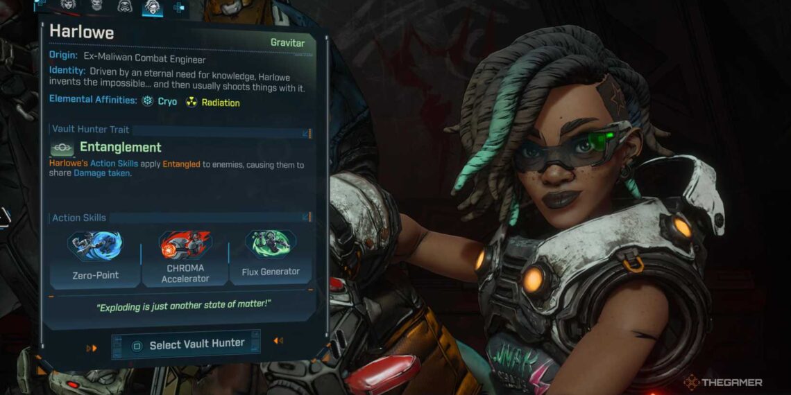 Top Builds for Harlowe The Gravitar: Completing and Solving in Borderlands 4