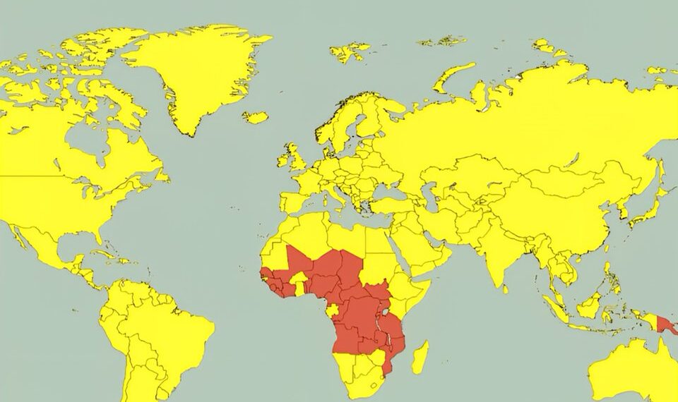 Top Killer by Country Mosquitoes vs Humans