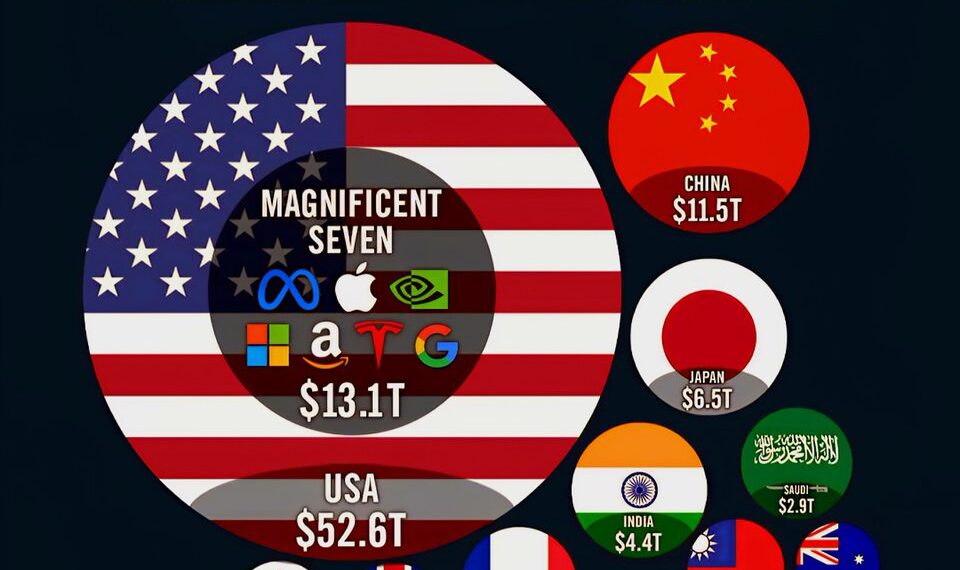 World's Trillion-Dollar Stock Markets