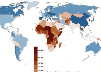 Fertility Rates Around the World

Pc: 𝕏/xruiztru