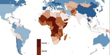 Fertility Rates Around the World

Pc: 𝕏/xruiztru