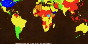 Gun Ownership Laws Around the World 

Pc: 𝕏/xruiztru