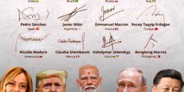Signature of World Leaders