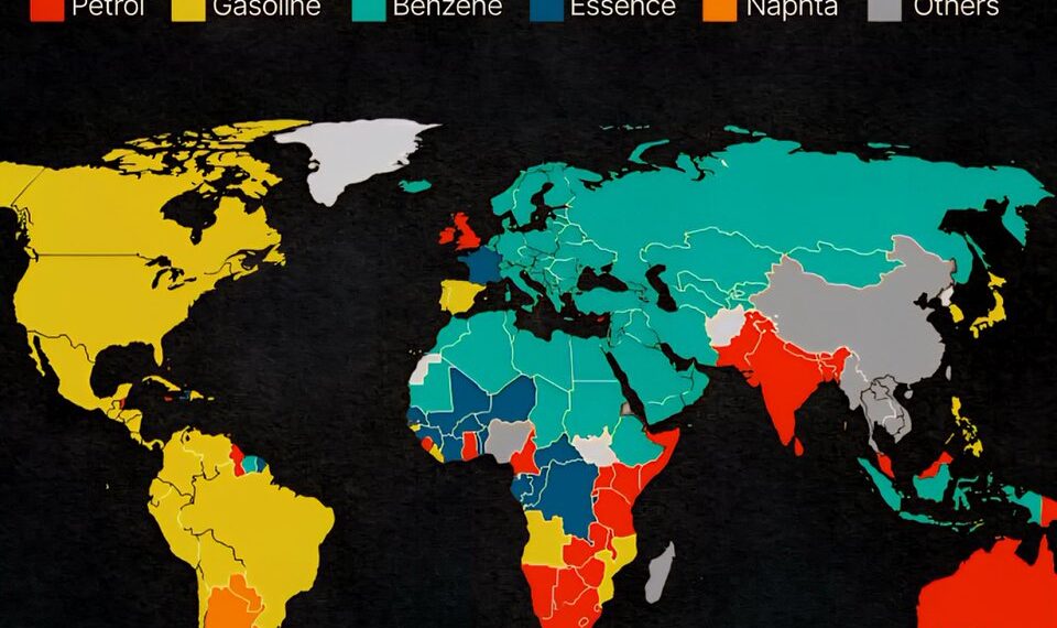 Fuel Names Around the World