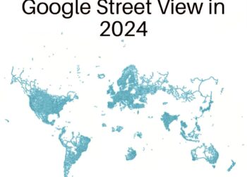 World Map According to Google Street View in 2024