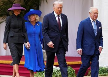 Trump receives regal welcome during UK state visit