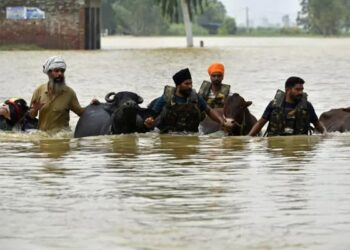 Villages Isolated Following Devastating Floods in India