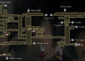 Hollow Knight: Silksong – Choral Chambers Map Walkthrough