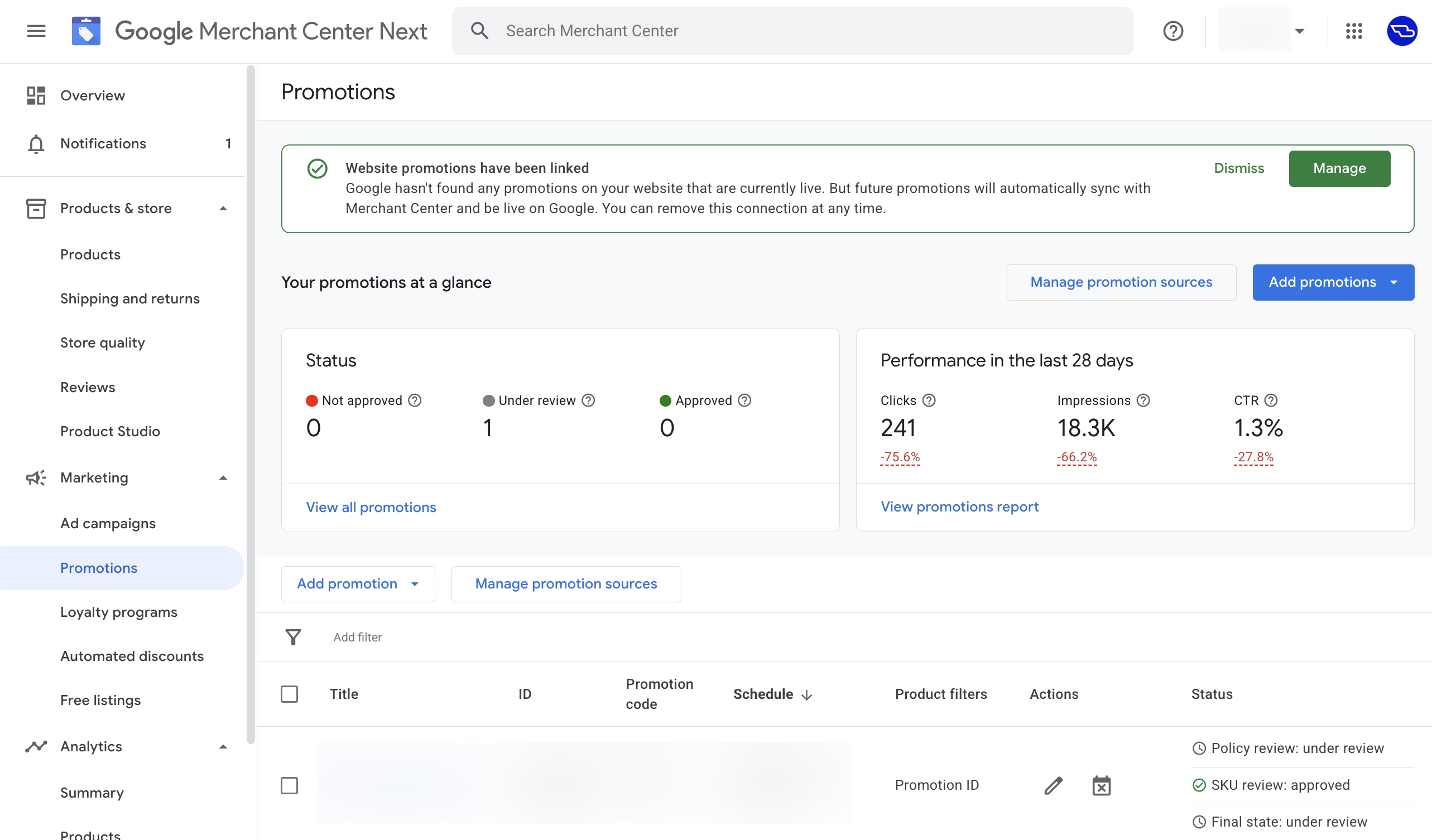 Gmc Promotions Analytics