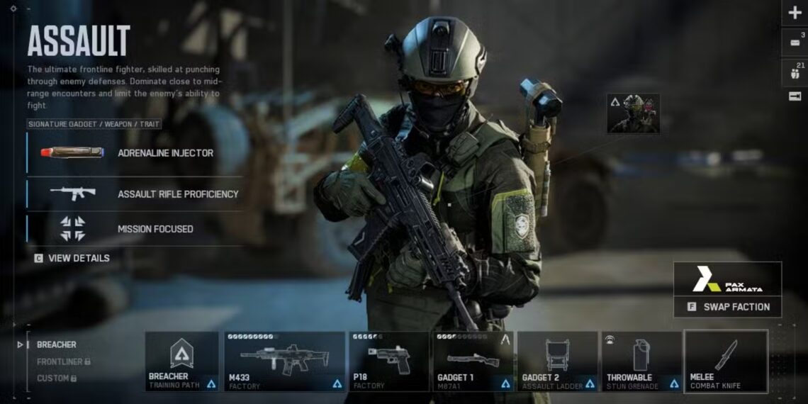 Unlock All Gadgets for Assault, Engineer, Support & Recon Classes