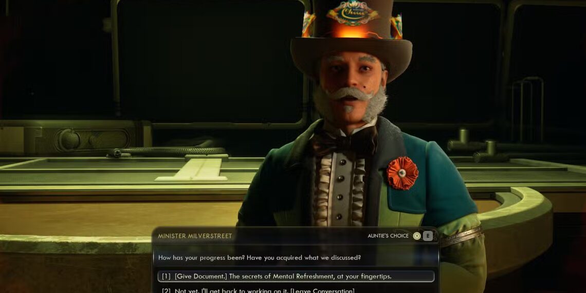 Assist Minister Milverstreet or Officer Kaur? Who Should You Support?