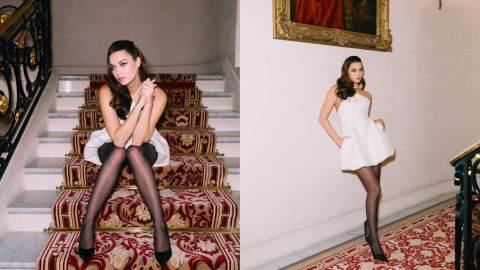 Afra Saraçoğlu at Paris Fashion Week