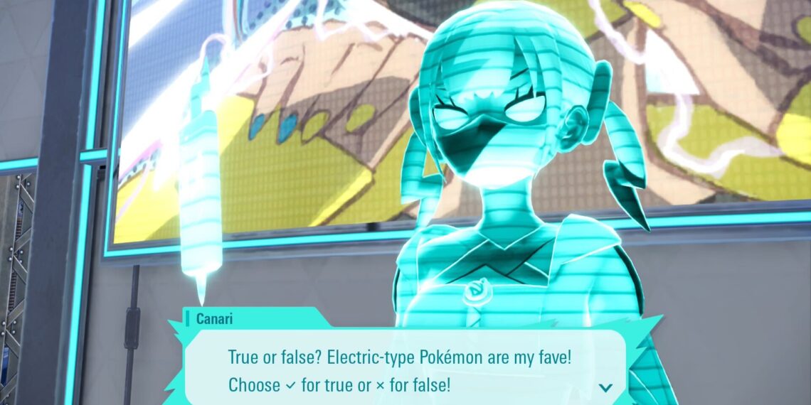 All Answers for Pokémon Legends: Z-A Canari Quiz