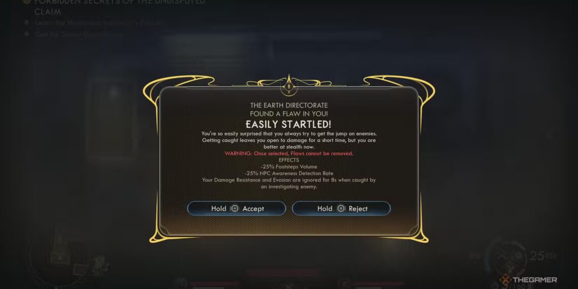 Comprehensive List of Flaws and Their Effects in The Outer Worlds 2