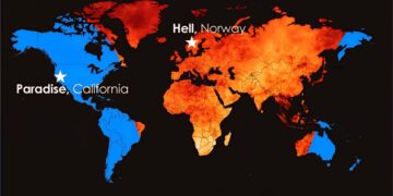 Countries Closer to Paradise or Hell