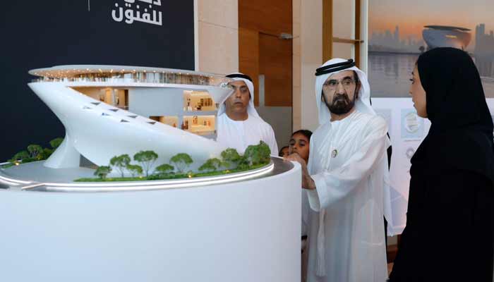 Dubai unveils innovative floating arts museum