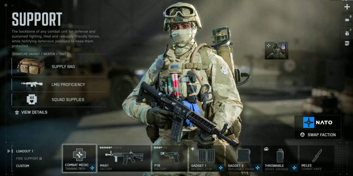 Optimal Support Class Setup for Battlefield 6