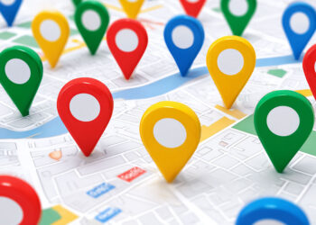 Google Experiments with Colored Map Pins in AI Mode