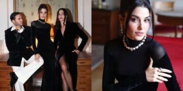 Hande Erçel Sparks Debate with English Speech at Çırağan