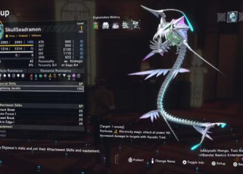 How To Digivolve Into SkullSeadramon in Digimon Story Time Stranger: Completing & Solving