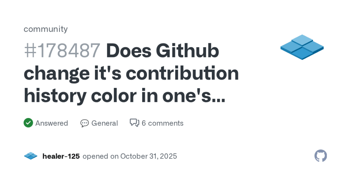 How To Fix GitHub Profile Color Changes and Understand Why It Happens