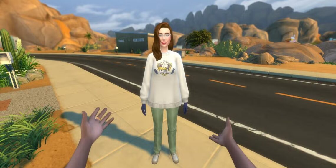 How To Use First Person Mode for Completing and Solving in The Sims 4