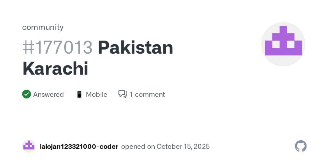 How to Contribute to GitHub Projects in Karachi, Pakistan