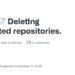How to Delete Unwanted Repositories on GitHub