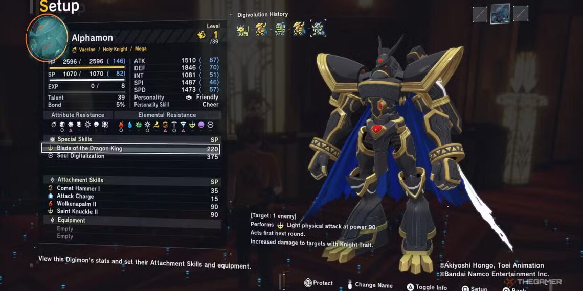 How to Digivolve into Alphamon in Digimon Story: Solving Stranger