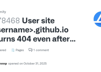How to Fix 404 Error on Your GitHub Pages Site