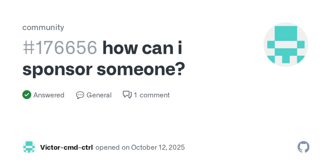 How to Sponsor Someone on GitHub: A Step-by-Step Guide