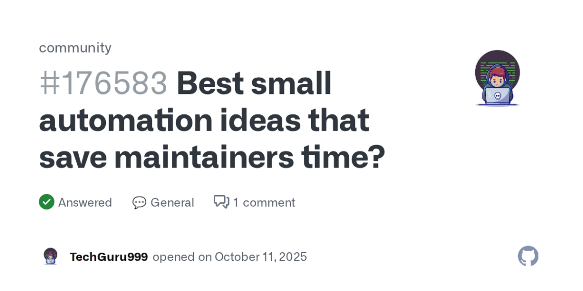 How to Use GitHub Automation to Reduce Repetitive Tasks with Actions, Bots, and Templates