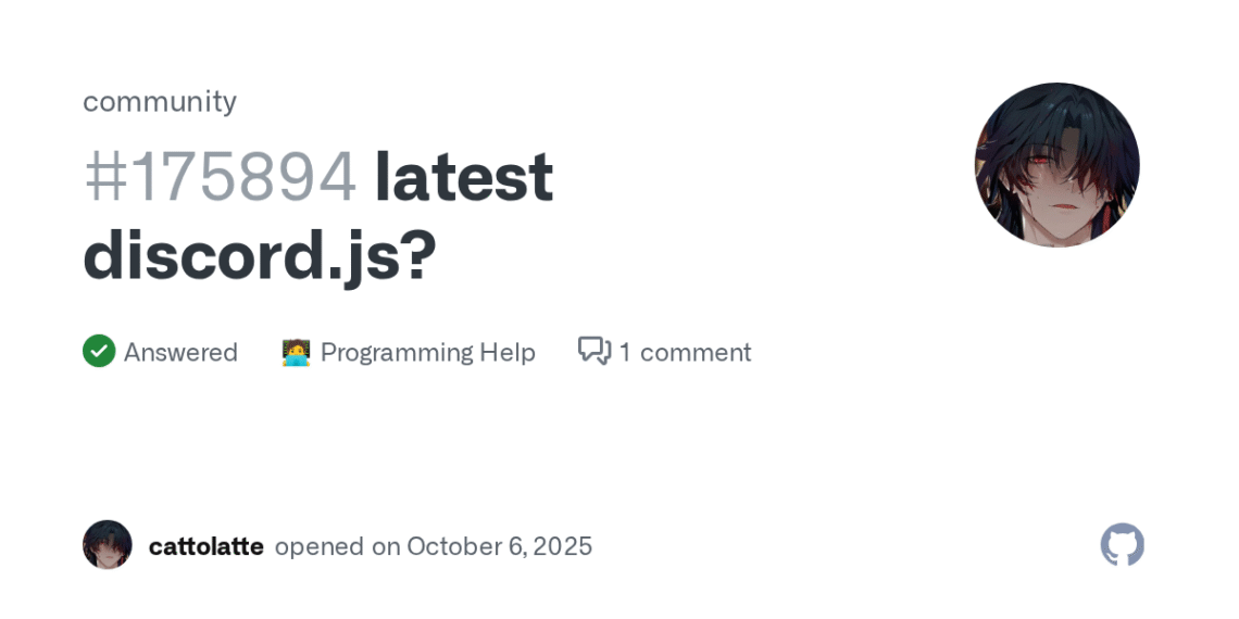 How to Use the Latest Discord.js: A Step-by-Step Guide on GitHub