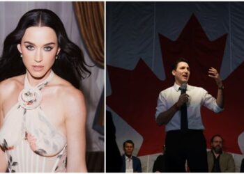 Katy Perry and Justin Trudeau Spotted Sharing a Passionate Kiss on a Yacht