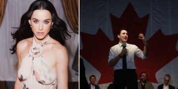 Katy Perry and Justin Trudeau Spotted Sharing a Passionate Kiss on a Yacht