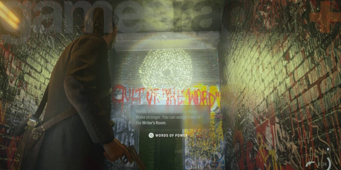 Locations of Words of Power in Alan Wake 2