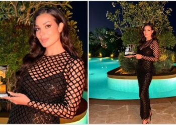 Nadine Njeim Returns to Modeling After 20 Years