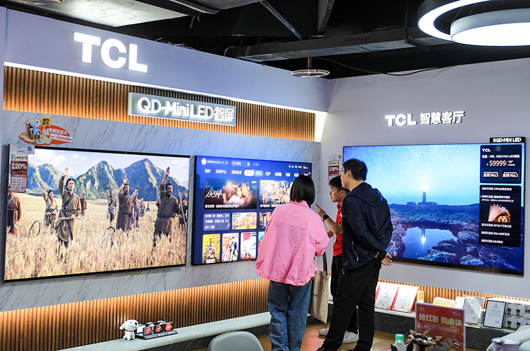 TCL’s Global Big TV Sales Boost Growth in Early Year