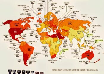 Adult Obesity Around the World