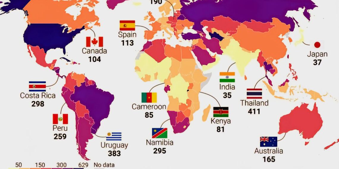 World Prison Map