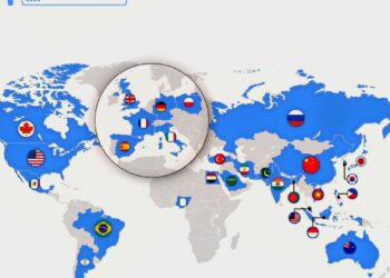Countries with Larger GDP than 2 Trillion in 2050