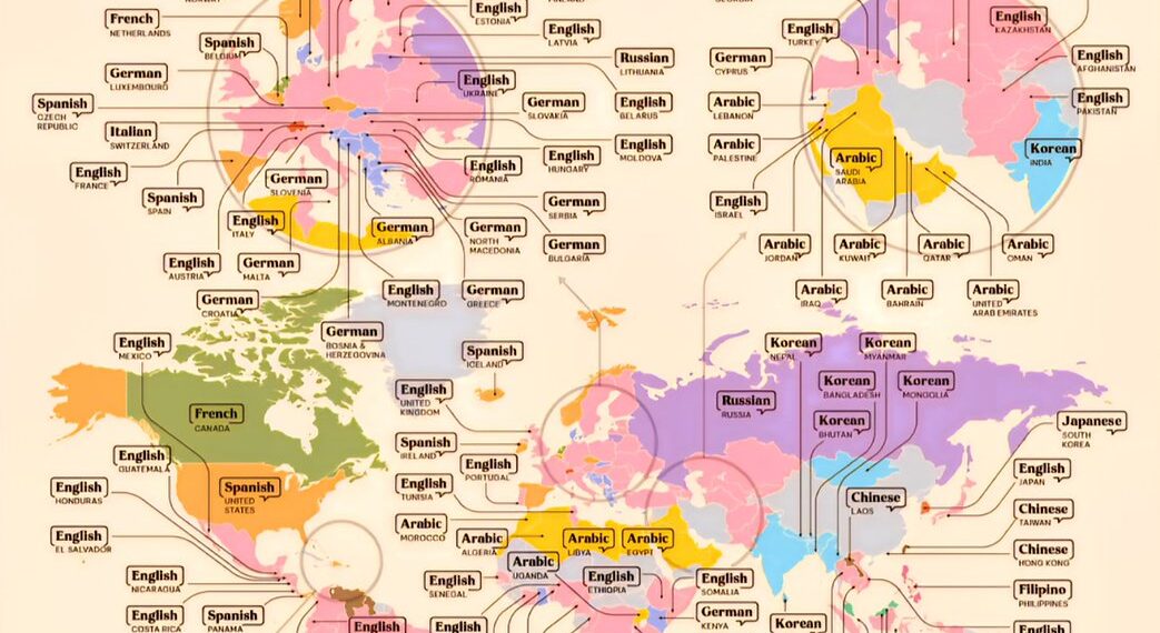 Every Country’s Most Wanted Language to Learn