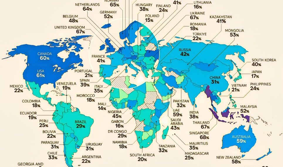 World Charity Donation Map