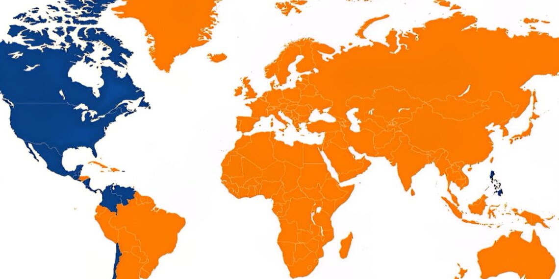 World Map of Paper Standards