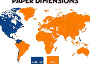 World Map of Paper Standards