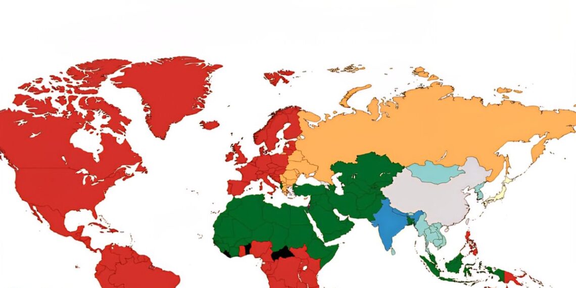 World Main Religions by Country