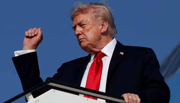 Trump claims US laws prevent third-term presidential run